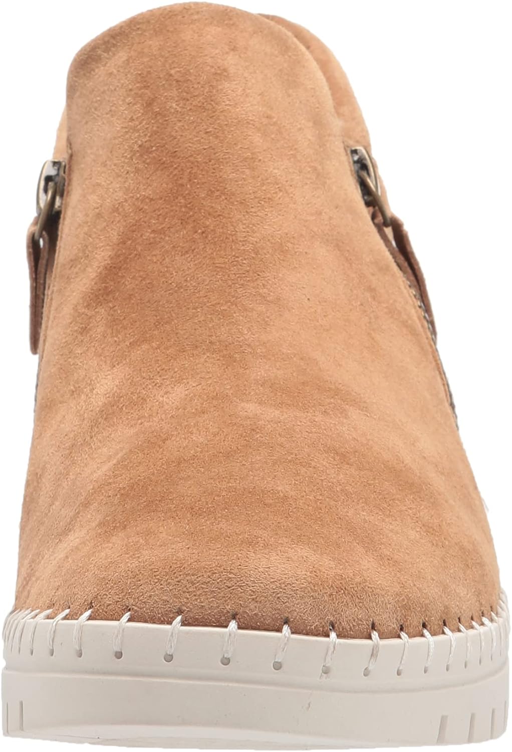 Bella Vita Women's Camberly Sport Booties  Color Saddle Kid Suede Leather Size 8.5W