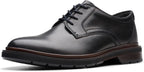 Clarks Men's Burchill Derby Lace Up Dress Shoes  Black Size 12