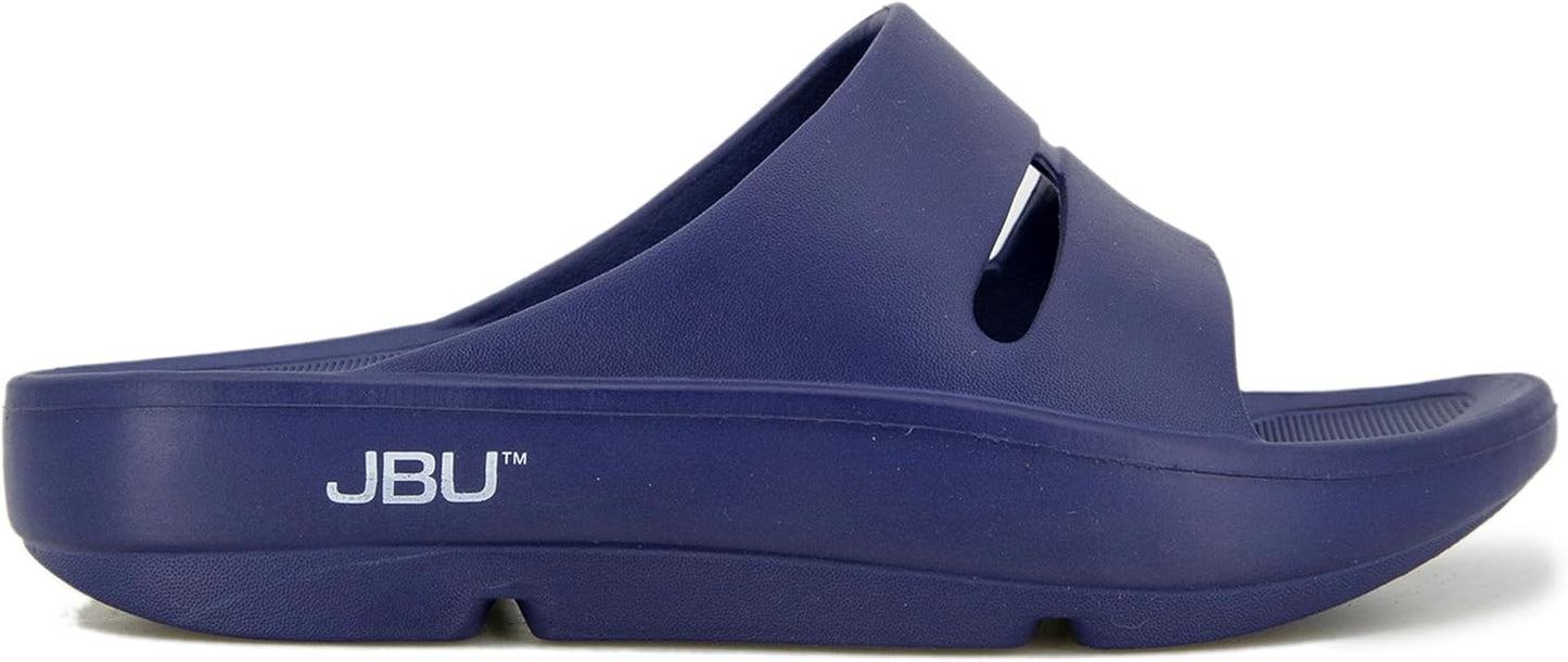 JBU Women's Dover Recovery Slide Sandal  Navy Size 7