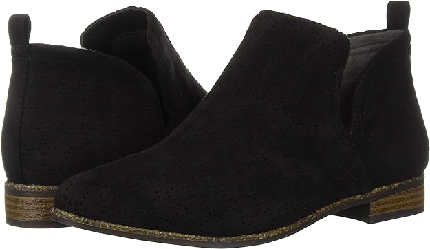 Dr. Scholl's Women's Rate Booties  Color Black Microfiber Size 11M