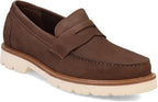 Cole Haan Men's American Classics Penny Loafers  Color Truffle Nubuck/Egret Size 8