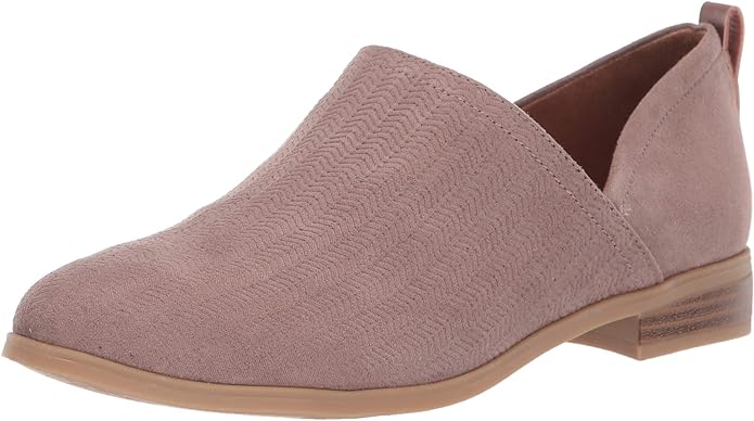 Dr. Scholl's Women's Ruler Slip-on Shooties  Color Taupe Grey Microfiber Size 9.5M
