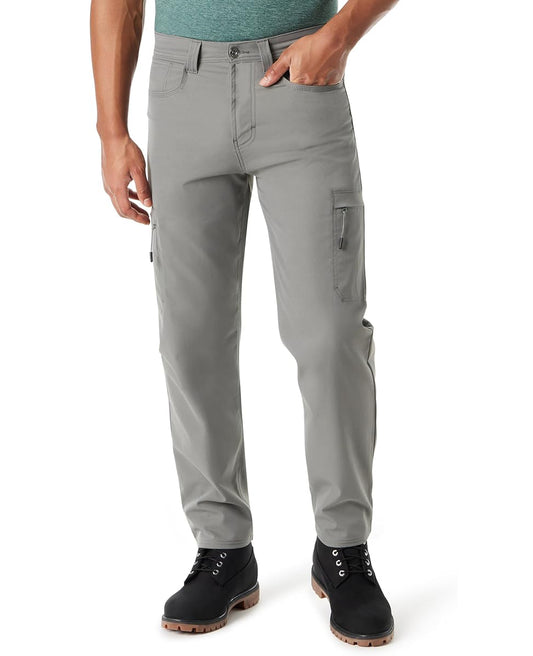 BASS OUTDOOR Men's Essential Tech Cargo Pants  Castor Gray Size 36