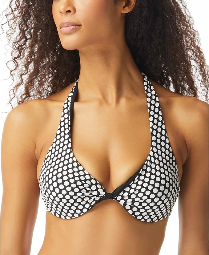 Coco Reef Enrapture Reversible Underwire Color Cape Dot Size 32D/34D