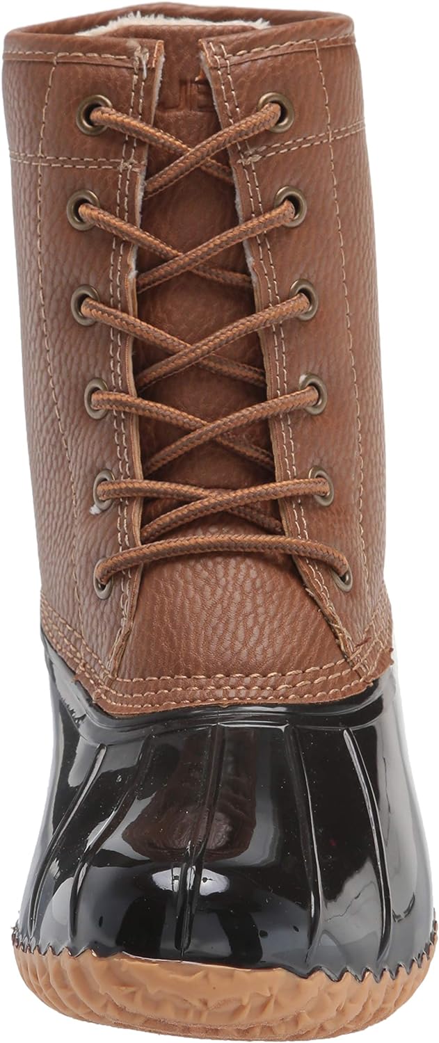 JBU Women's Maplewood Waterproof Rain Mid Calf Boots  Color Chocolate Size 7M