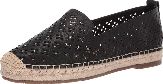 Patricia Nash  Elena Espadrille Flats  Color Black Size 8.5M