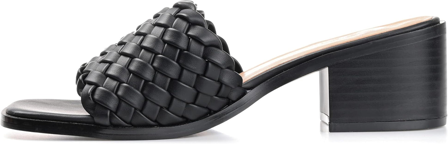 Journee Collection Women's Fylicia Dress Sandals  Black Size 9.5