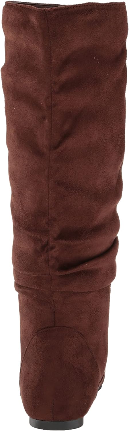 Journee Collection Women's Rebecca Mid Calf Boots  Color Brown Size 7M