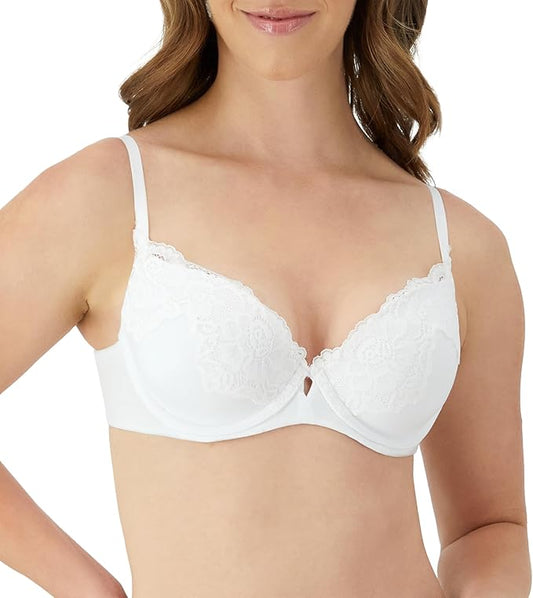 Maidenform Comfort Devotion Your Lift Underwire Bra  White Size 40C