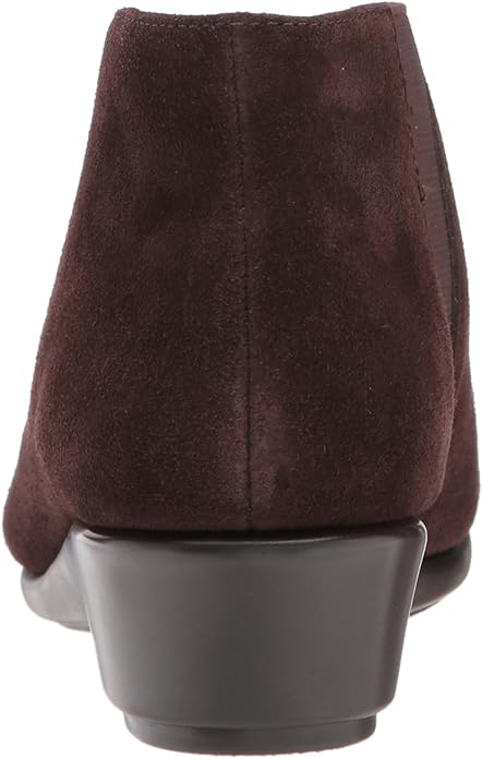 Aerosoles Women's Allowance Ankle Boot  Color Dark Brown Suede Size 5.5M