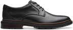 Clarks Men's Burchill Derby Lace Up Dress Shoes  Black Size 12