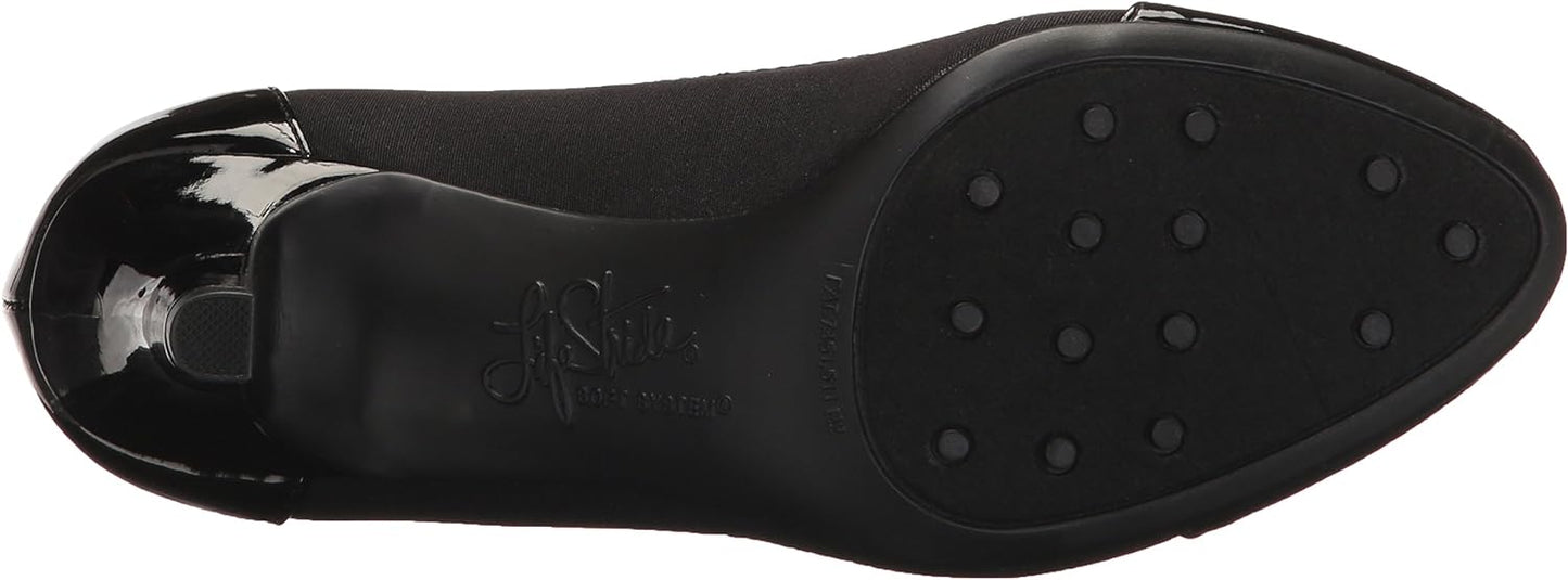 LifeStride Women's Parigi Stretch Pumps  Color Black Size 8.5M