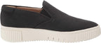 Soul Naturalizer Women's Tia Slip-on Sneakers  Color Black Vegan Leather Size 10M