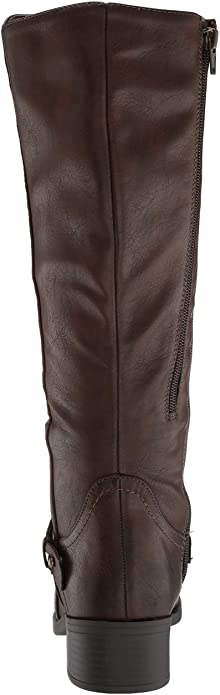 Easy Street Women's Jewel Plus Wide Mid Calf Boot  Color Brown Size 9.5M