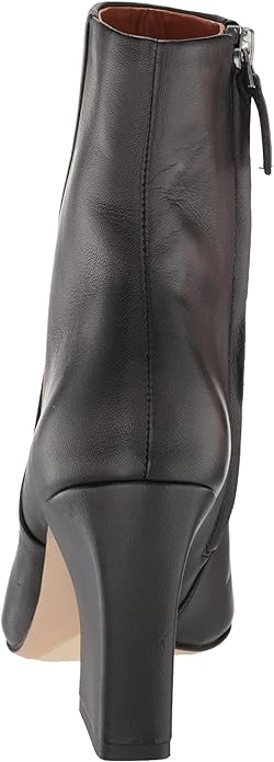 Franco Sarto Women's Vesi Block-Heeled Booties  Color Black Leather Size 7M