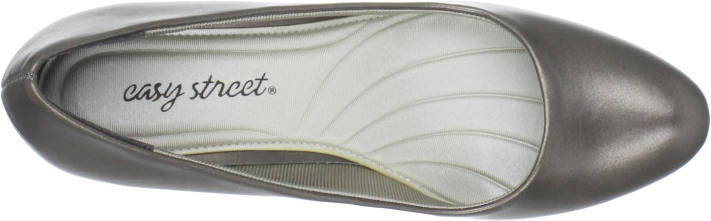 Easy Street Women's Fabulous Pumps  Color Pewter Size 5.5M