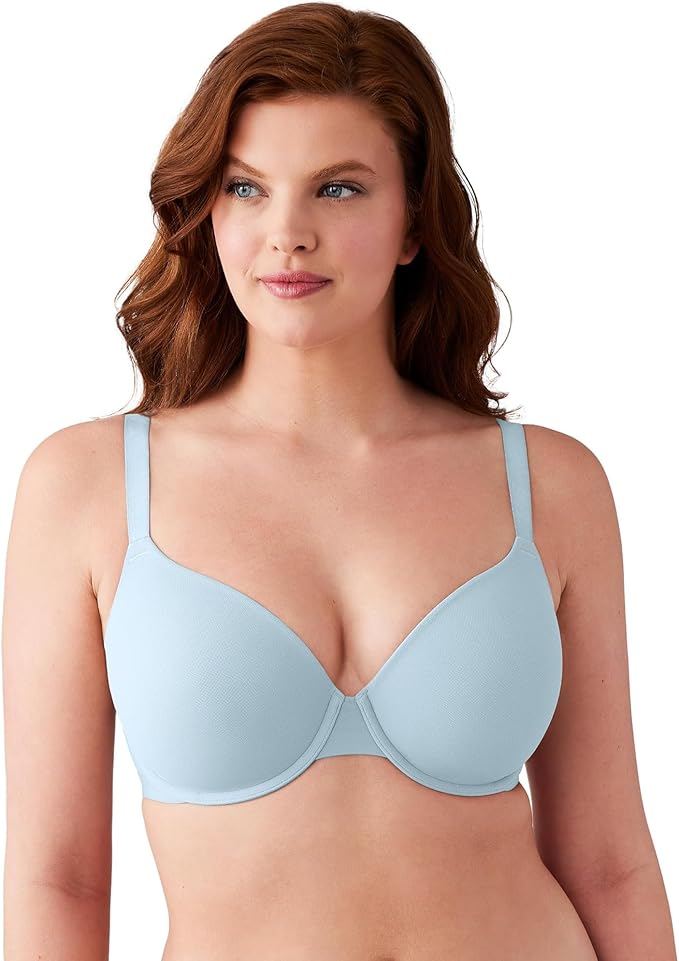 Wacoal Shallow Top Shape Revelation T-Shirt Bra  Winter Sky Size 40C