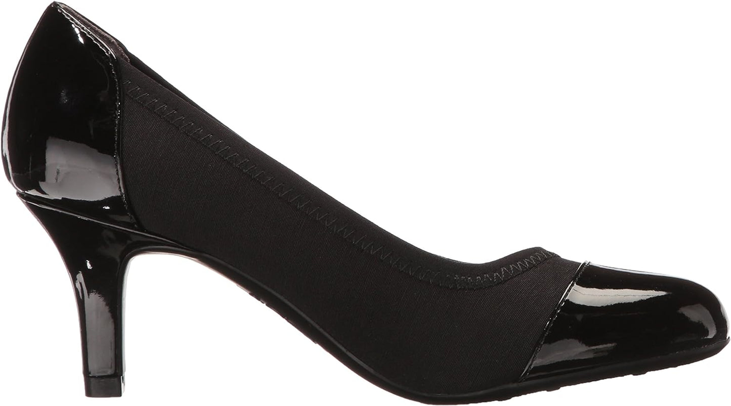 LifeStride Women's Parigi Stretch Pumps  Color Black Size 8.5M