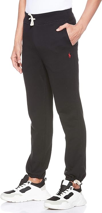 Polo Ralph Lauren Men's Cotton-Blend-Fleece Classic Athletic Pants  Color Polo Black Size 2XL