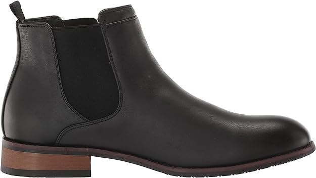 Vance Co. Men's Landon Chelsea Dress Boot  Color Black Size 7.5M