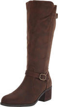 Bella Vita Women's Baina Wide Calf Equestrian Boots  Color Brown Size 9M