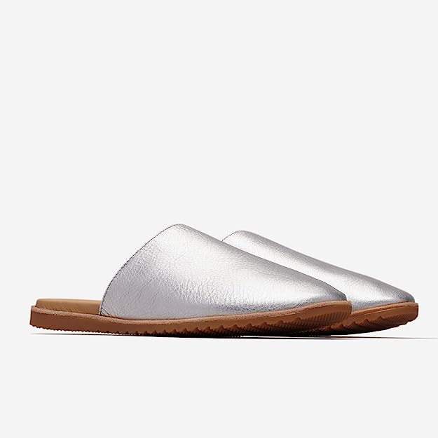 Sorel Womens Ella Mule Clog  Color Silver Size 5.5M