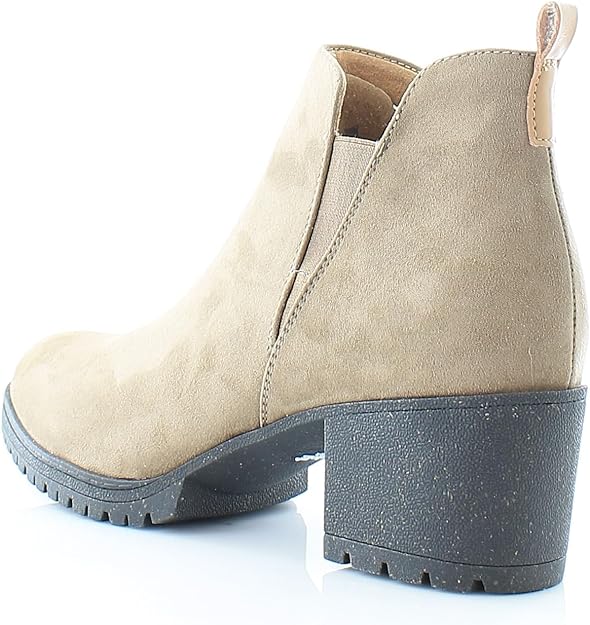 Dr. Scholl's Women's London Ankle Booties  Color Woodsmoke Faux Suede Size 6M
