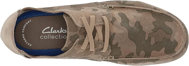 Clarks Men's ShacreLite Low Sneakers  Sand Camo Size 8
