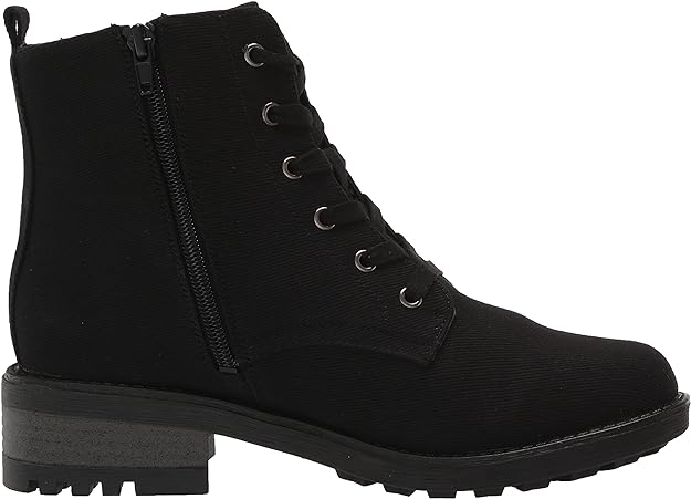 LifeStride Women's Kunis Canvas Booties  Color Black Canvas Size 9.5W