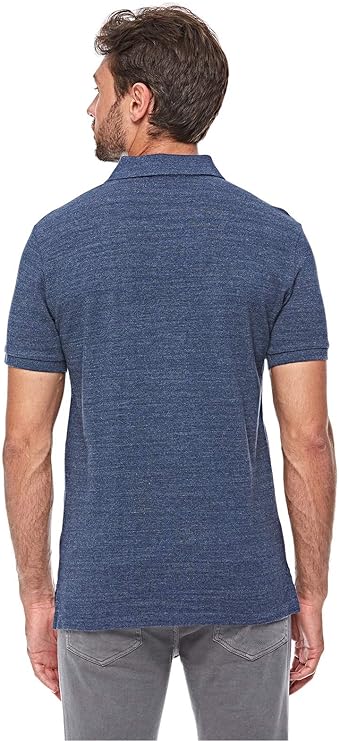 Polo Ralph Lauren Men's Custom Slim-Fit Mesh Polo Shirt  Color Classic Royal Heather Size L
