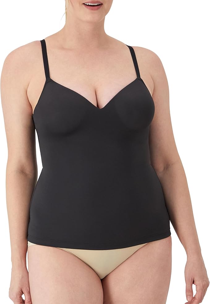 Maidenform Women's Firm Control Tummy-Shaping Camisole  Black Size M