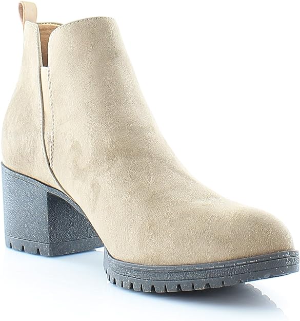 Dr. Scholl's Women's London Ankle Booties  Color Woodsmoke Faux Suede Size 6M