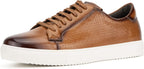 XRAY Footwear Men's Philly Casual Walking Vegan Leather Sneakers  Color Tan Size 9.5M