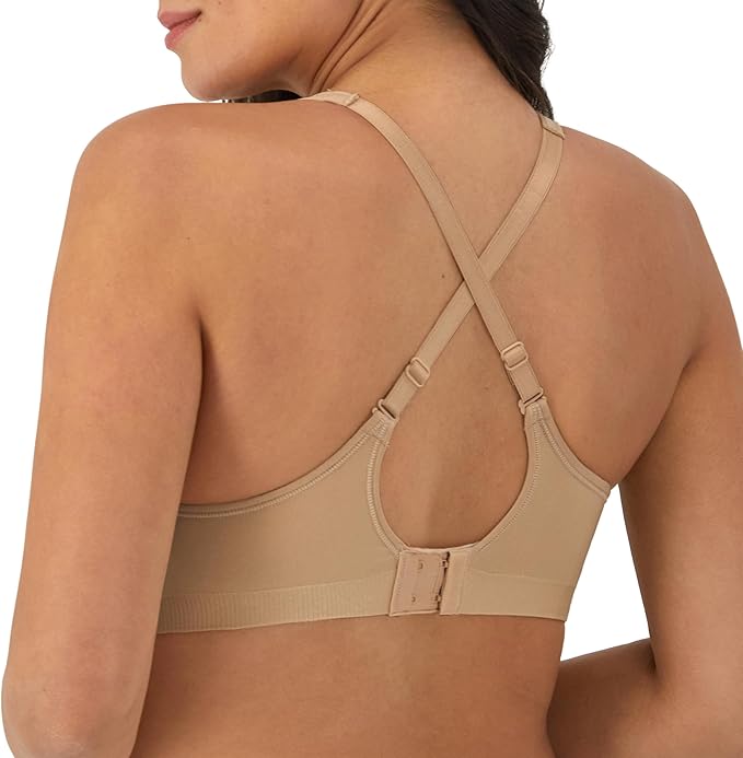 Bali Comfort Revolution Shaping Wireless Bra  Color Nude Size 36DD