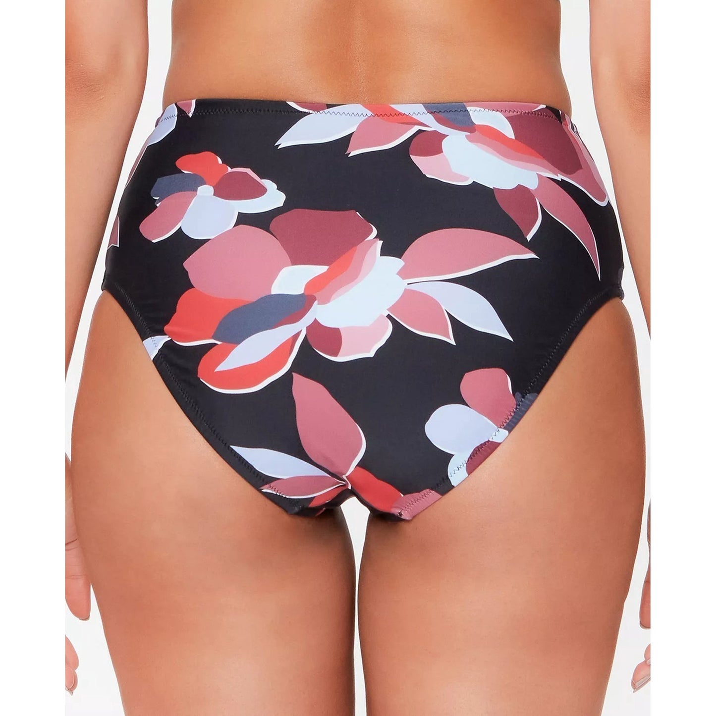 Bar III High-Rise Bikini Bottoms  Color Floral Multi Size L