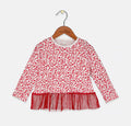 First Impressions Baby Girls 2-pc Holly-Print Tunic Shirt   Color Cherry Red Size 3-6 months