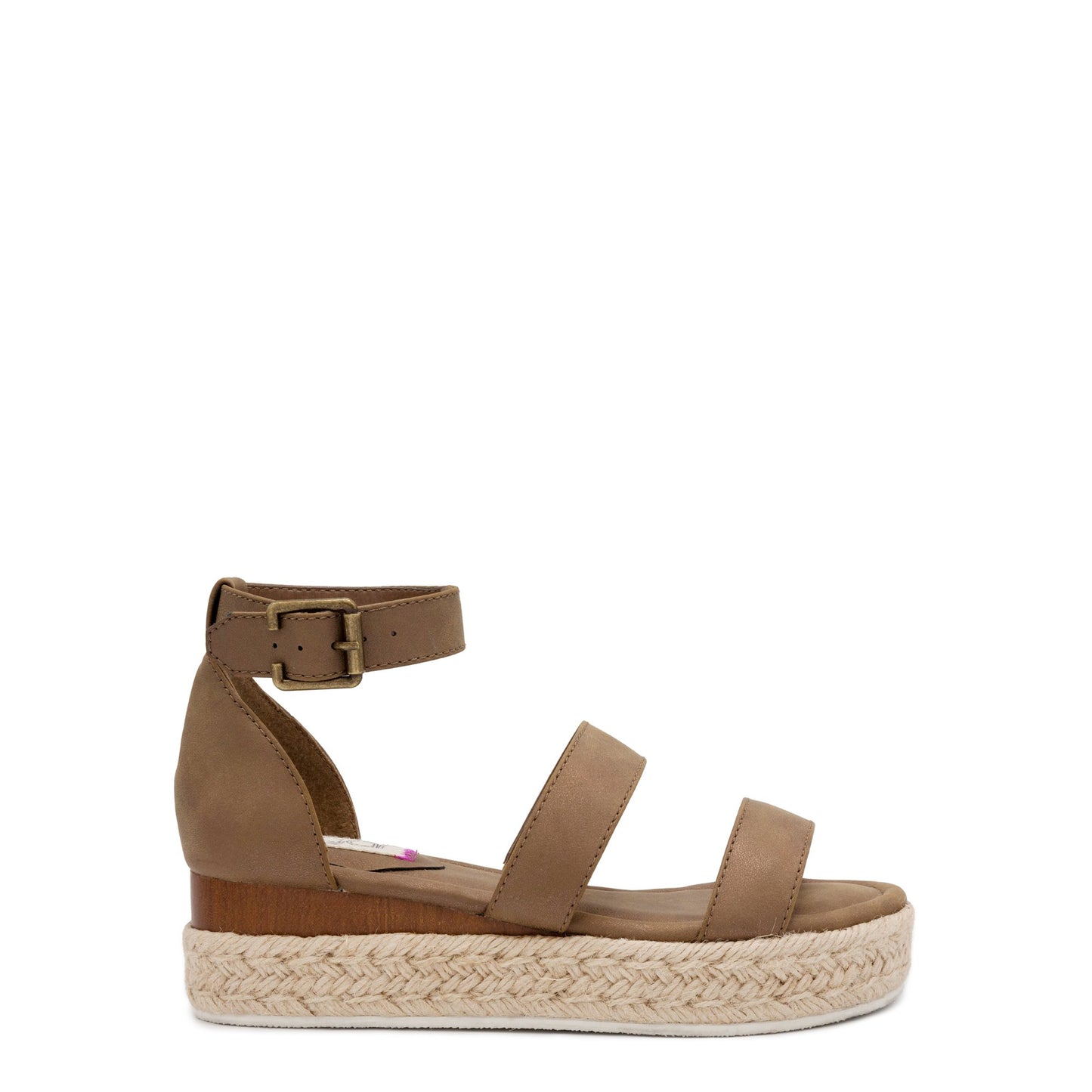 Sugar Women's Tahini Platform Wedge Sandals  Color Bronze Size 6.5M