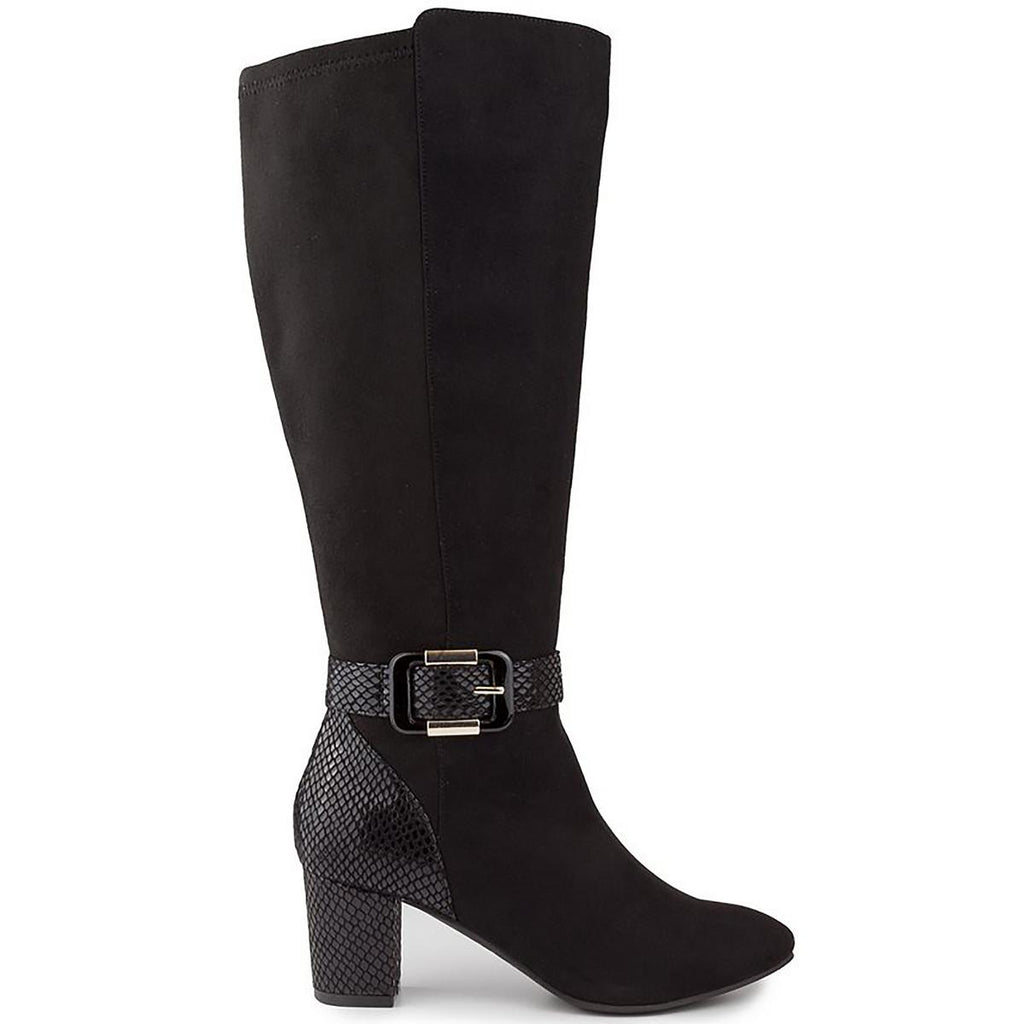 Karen Scott Women's Isabell Dress Boots  Color Black Size 6.5M