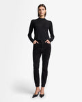 7 For All Mankind Women's Luxe Performance Plus Slimmy Stretch Jeans  Black  Size 28