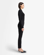 7 For All Mankind Women's Luxe Performance Plus Slimmy Stretch Jeans  Black  Size 28