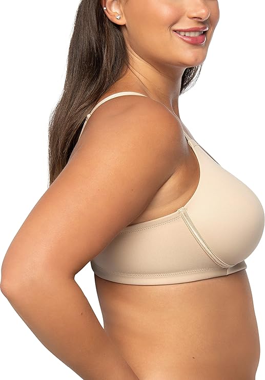 Vanity Fair Full Figure Beauty Back Smooth Damask Bra  Color Nude 5 Size 44D
