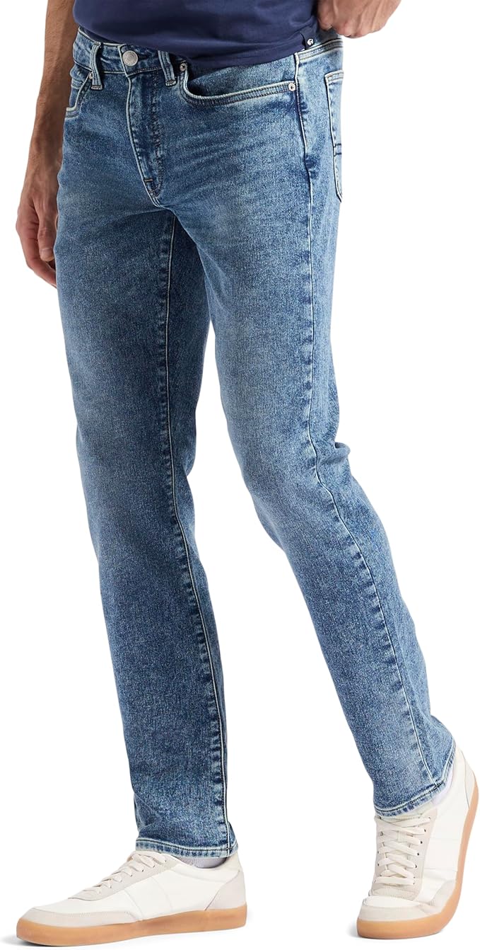 Buffalo David Bitton Men's Ash Slim-Fit Stretch Jeans  Sanded And Vintage W30xL30