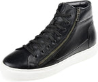 Thomas & Vine Mens Xander Lace-up Round Toe High Top Sneaker  Color Black Size 10M