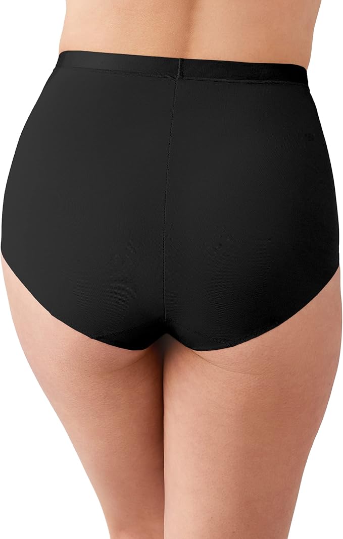 Wacoal Women's Straight Shapewear Shaping Brief  Black Size L