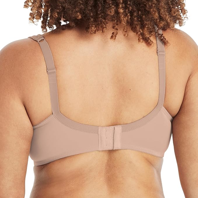 Playtex Women's Secrets Shapes Support Balconette Bra  Evening Blush Size 42C
