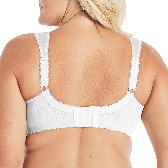 Playtex 18 Hour Cotton Stretch Ultimate Lift T-Shirt Bra  Grey Heather Size 38DD