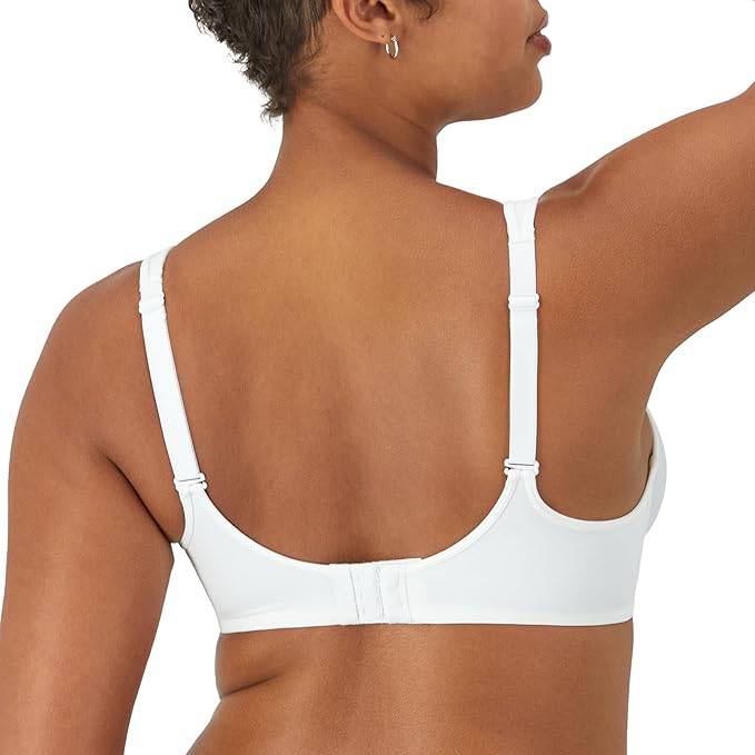 Bali One Smooth U Ultra Light Minimizer Underwire Bra  White Size 36C