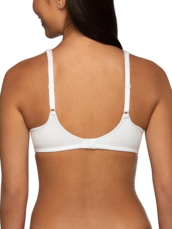 Vanity Fair Body Shine Full Coverage Underwire T-Shirt Bra  Star White Size 38C