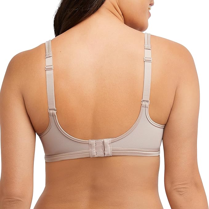 Bali One Smooth U Lace Minimizer Underwire Bra  Evening Blush Size 36D
