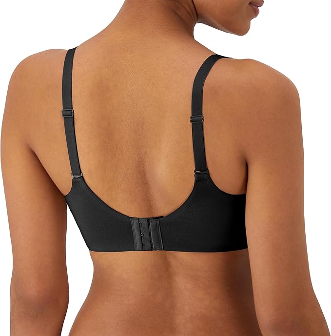 Bali Women's Breathe Wireless Modal T-Shirt Bra  Black Size M